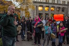 Elsipogtog solidarity demonstrations in Calgary